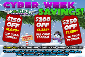 Monster Transmission Cyber Week Ad